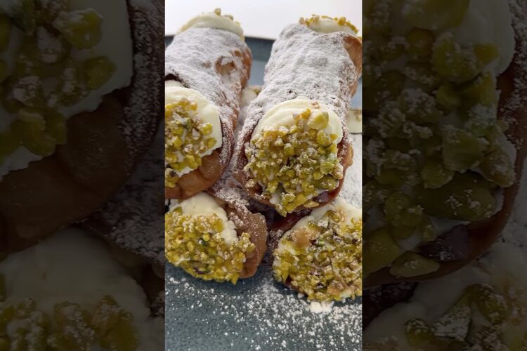 CANNOLI SICILIANI #cuisineitalienne #recetteitalienne #cannoli