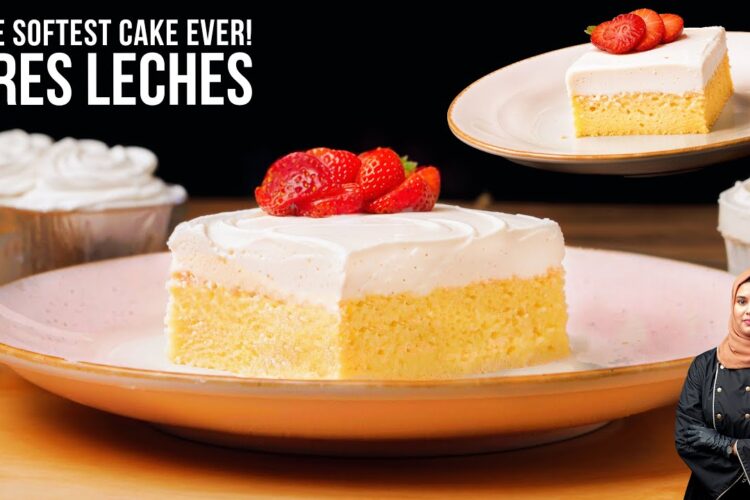 Tres Leches Cake | Creamy and Sweet! | Secret To The SOFTEST Cake