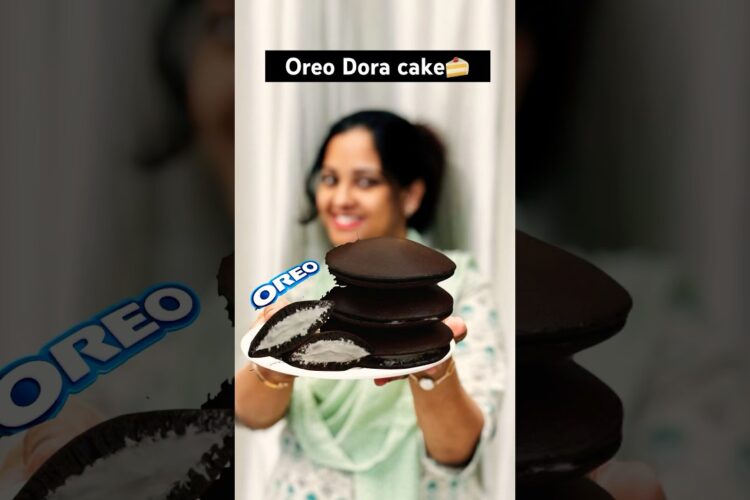#shorts Oreo Dora Cake #cake #oreocake #selinesrecipes