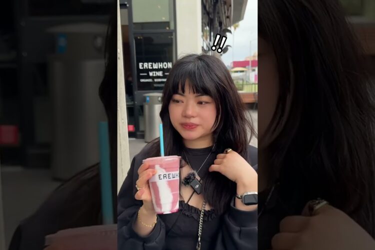 le SMOOTHIE le plus CHER de ma vie 💸  - erewhon hailey bieber #food #shortswithzita