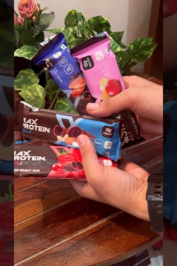 Max protein bar #collaboration #review