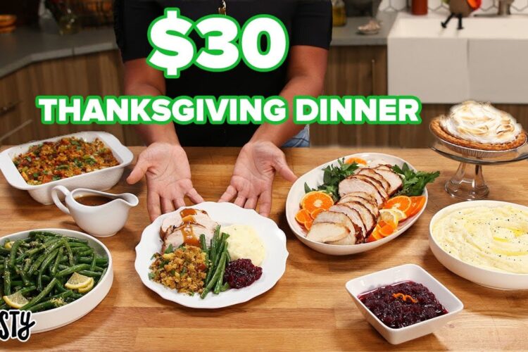 Can This Private Chef Make A Thanksgiving Meal For 6 For $30 • Tasty