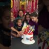 amaira anaya ke saath mil ke cake cutting ki #amairagurjar #shorts