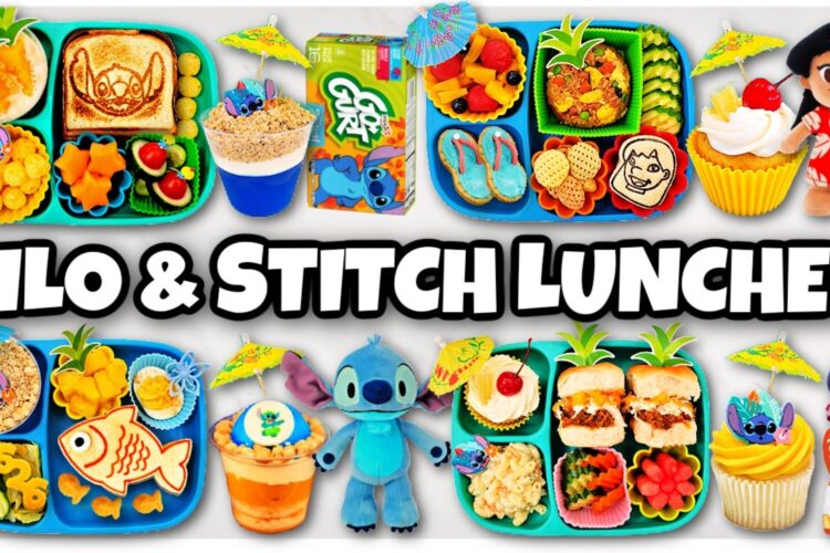 *NEW* Lilo & Stitch Movie Lunch Ideas! 🌺 Bunches of Lunches