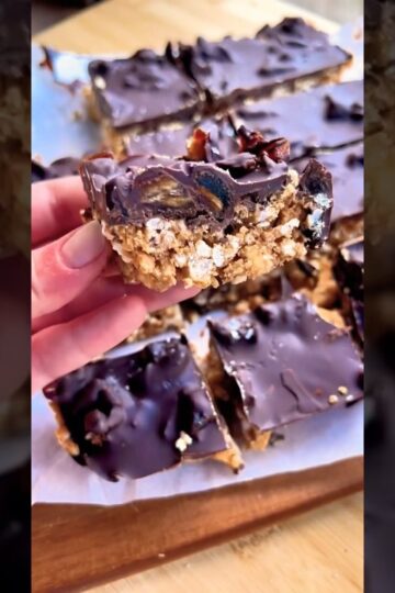 Healthy rice cake bars 🤤❤️