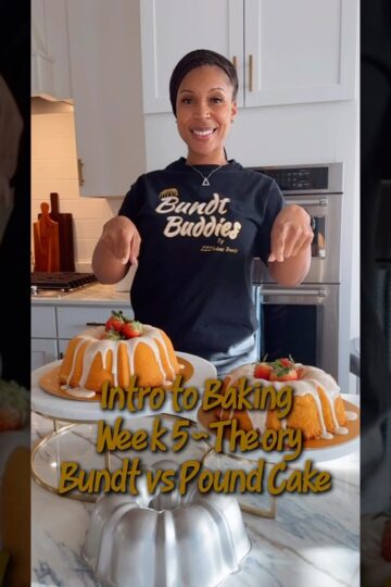 Bundt Cake or Pound Cake? Let’s discuss in this weeks theory. #baking #poundcake #bundtcake #shorts