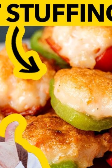 🫑 Dad's Chinese Stuffed Peppers: Your new favorite appetizer (釀辣椒)