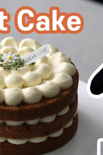Mother-of-all Carrot Cakes | Moist cake sheet & balanced cream cheese frosting