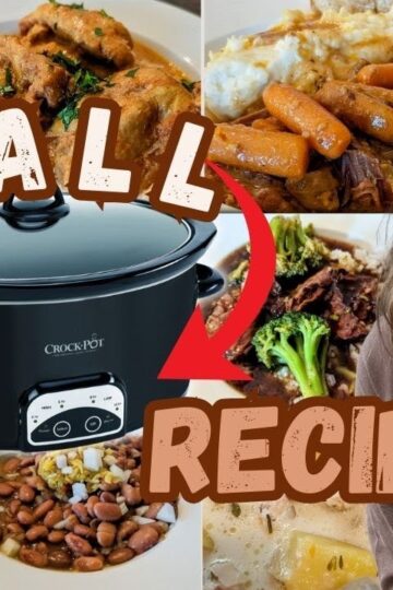 ULTIMATE FALL Slow Cooker Video! 10 Cozy Crockpot Meals!