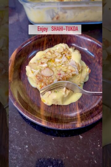 Shahi Tukda #dessert #bread #recipe