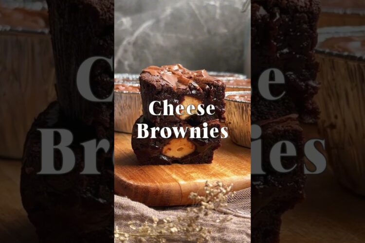 Bikin Dessert di rumah🙌🏻 Mari kita buat Cheese Brownies🍫✨ #cheesebrownies #brownies