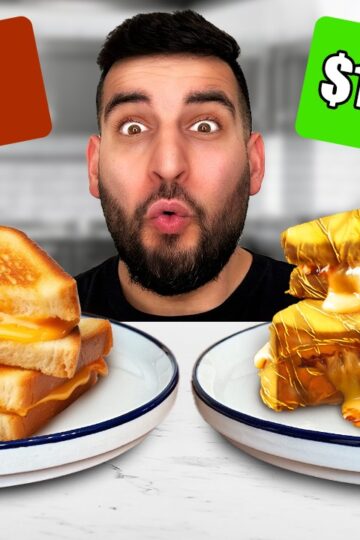 $1 vs $1,000 Grilled Cheese