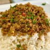"Savory & Satisfying! Ground Turkey Over Rice –30-Minute Meal"