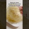 Homemade Kataifi Dough | Kadayif Pastry Recipe | Shredded Phyllo Dough #shorts #kataifi #kadayif