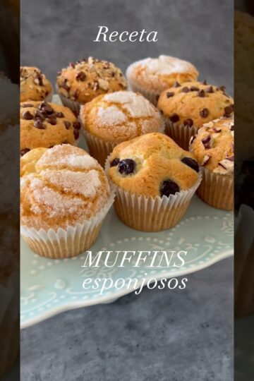 Muffins esponjosos