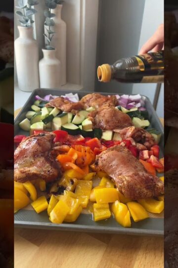 Mediterranean Meal Prep with Crazy Feta (cava dupe) #food #foodblogs #mealprep  #mediterranean
