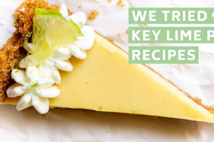 We Tried 9 Different Key Lime Pie Recipes