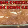 German Chocolate Upside Down Cake Recipe