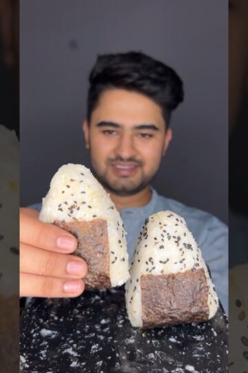 Japanese rice balls 🍙 || Rice balls recipe || Sinchan Rice balls