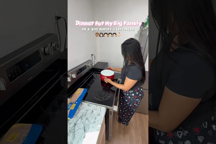 Easy Dinner🥘 #easydinner #dinner #dinnerideas #easyrecipe #cooking #bigfamily #cookwithme #momlife