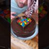 How to make the best CHOCOLATE CAKE for your friend?😅❤️🍰| CHEFKOUDY
