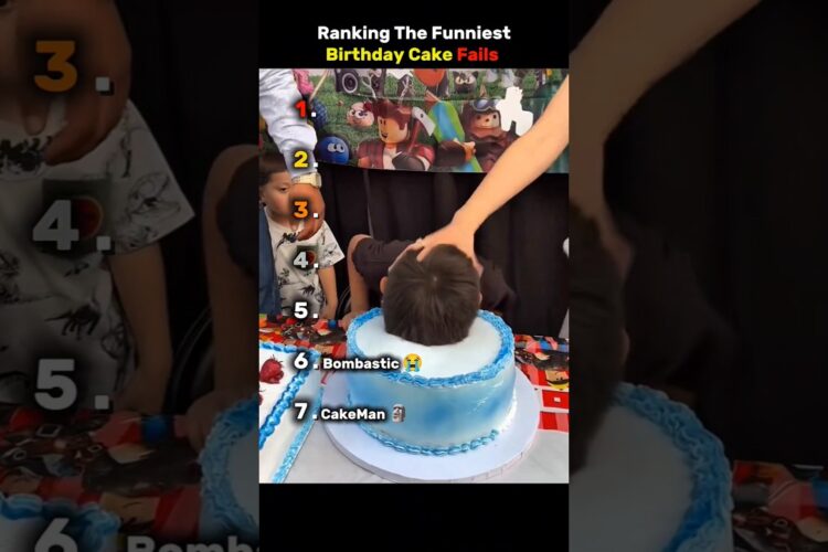 Ranking The Funniest Birthday Cake Fails