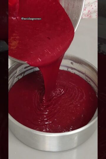 Bolo Red Velvet ❤️ Receita!! #redvelvet #receitas #bolodecorado