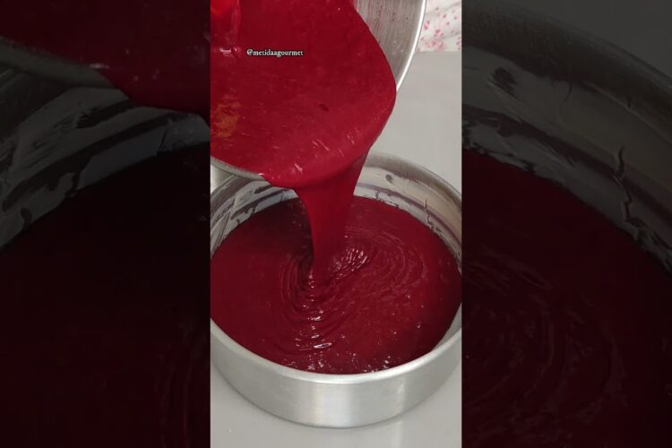 Bolo Red Velvet ❤️ Receita!! #redvelvet #receitas #bolodecorado