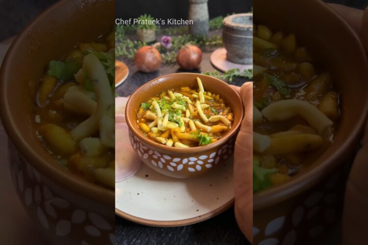 SEV Bhaji ❣️🤤❣️... #shorts #bhaji #sevbhaji #bhajirecipe #sabzi #sabji #dinner #lunch #dinnerrecipe