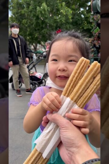 Giving away all my Disneyland churros