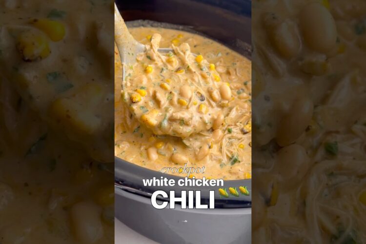 Crockpot White Chicken Chili