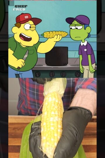 Bill's Interplanetary Popcorn Is A Star Among Snacks!🍿 #shorts #bigcitygreens #popcorn #disney