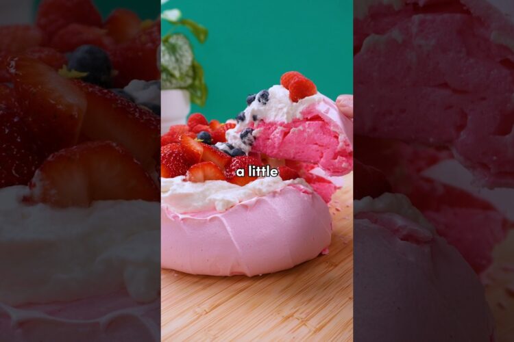 Leftover Egg Whites? Make PAVLOVA!