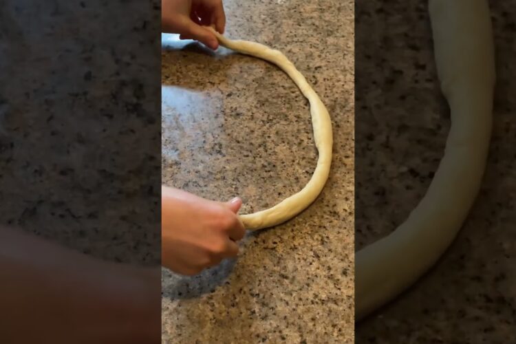Soft pretzels #shorts #pretzels #cooking #fyp #chef #dough #bread ￼￼