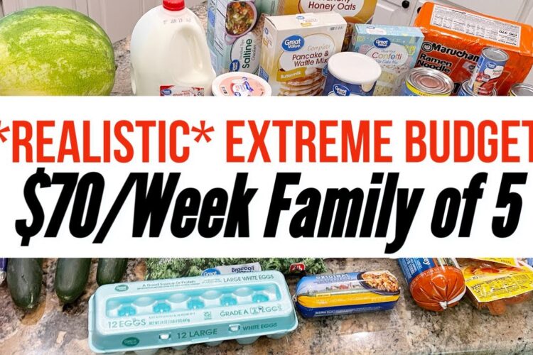 EXTREME BUDGET FAMILY MEALS for a WEEK // CHEAP & EASY RECIPES for BREAKFAST, LUNCH, DINNER