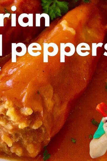 Hungarian Stuffed Peppers (Töltött Paprika) | Easy Summer Recipe