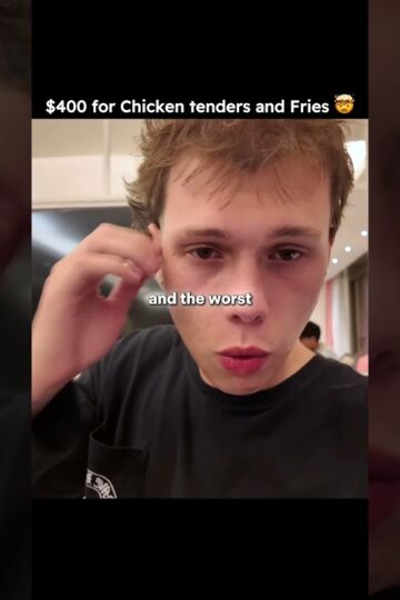 $400 chicken tenders 💀/ @brezscales