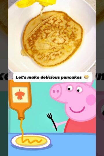 Delicious pancake from Peppa Pig 🐽 #shorts