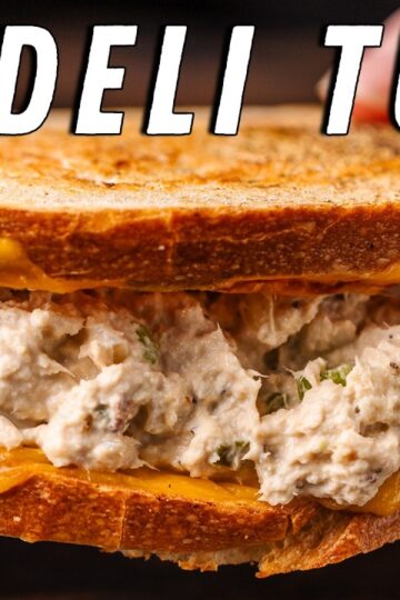 How To Make Real New York Deli Tuna Salad + The Best Tuna Melt!