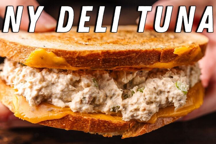 How To Make Real New York Deli Tuna Salad + The Best Tuna Melt!