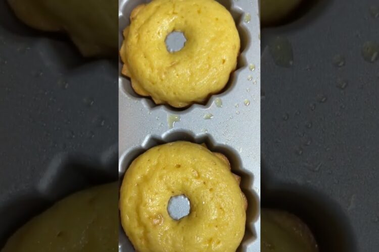Mini Lemon Bundt Cake Recipe #bundtcake #desserts #cakerecipe #cakes