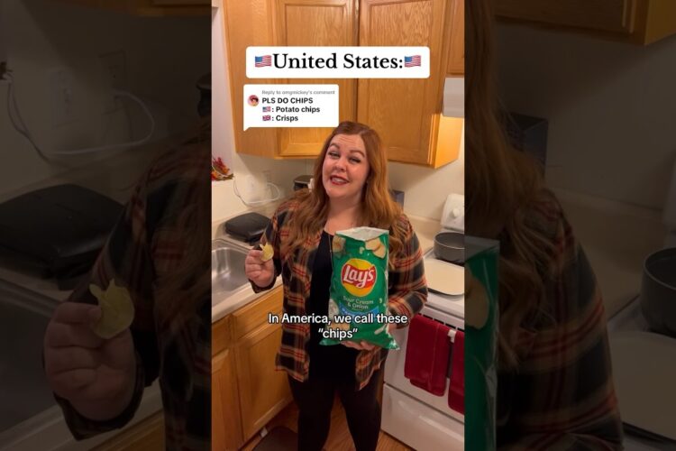 Because they’re crispy. 🇬🇧 #ukvsusa #britishvsamerican #chips #crisps #british #funny #shorts