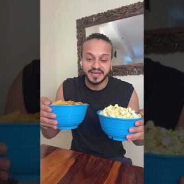 POPCORN or NACHOS?? Do you know the Calorie count in both ?✅✅