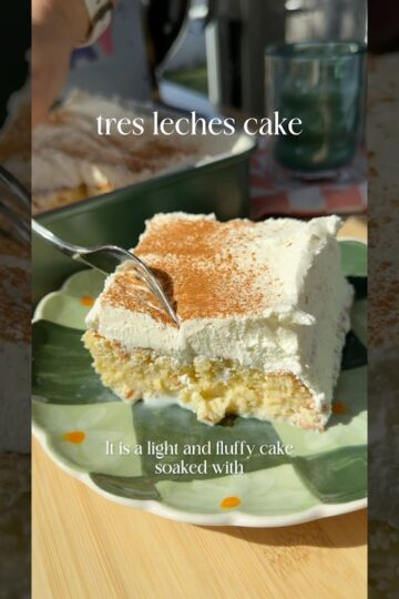 Tres leches cake #easyrecipe #recipe
