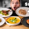 $5 Fancy 5 Course Dinner (Cheap Fancy Meals)