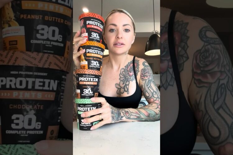 Trying the world’s highest protein ice cream 🍦