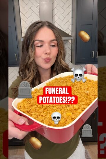 FUNERAL POTATOES for Easter 😳 #recipe #easyrecipe #easter #food #dinnerrecipe #cooking #utah