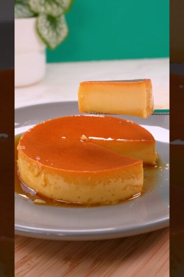 Can you resist this sweet, jiggly FLAN??