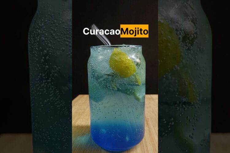 Blue Curacao Mojito recipe | Mojito recipe| Blue Mojito