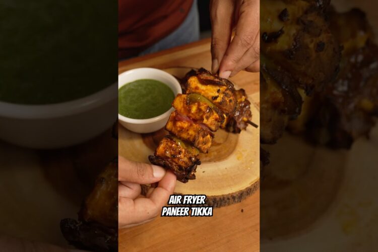 How to make Air Fryer Paneer Tikka